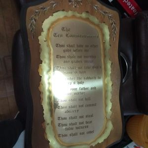The ten commandments